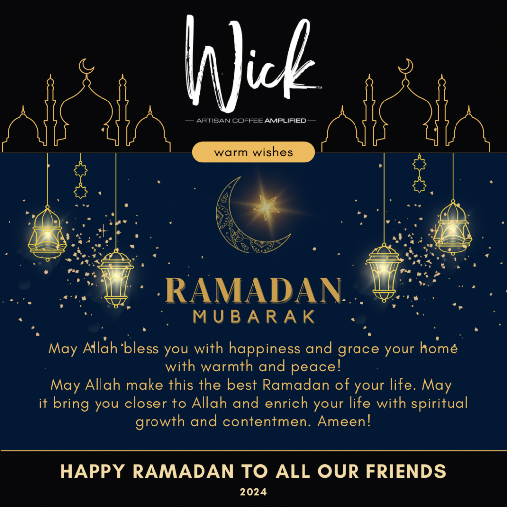 Design Portfolio: Ramadan for Wick Coffee - Conceptual Creatures Graphic Design